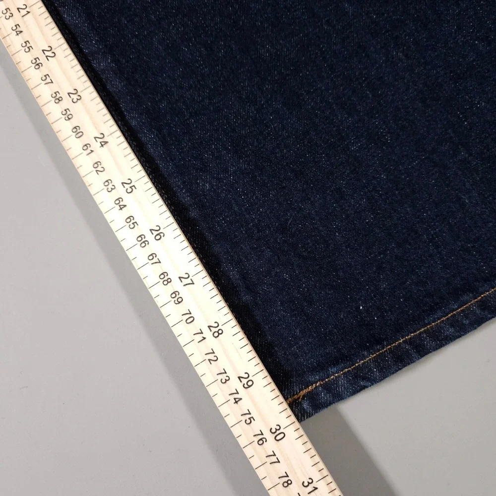 Madewell '90s Straight Jeans Women 32 Blue NM187 DM7103 Indigo High Rise Denim - Picture 8 of 9